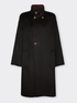 Manteau en double de laine m&eacute;lang&eacute;e image number 6