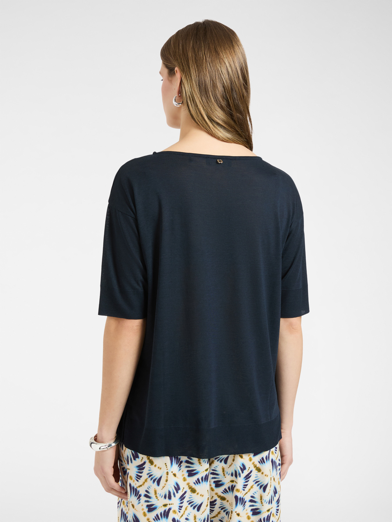 T-Shirt aus Lyocell-Mischgarn image number 1