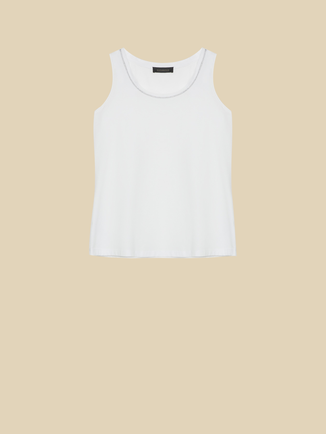 TOP IN JERSEY DI COTONE image number 4