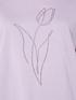 T-shirt con fiore in cristalli image number 3