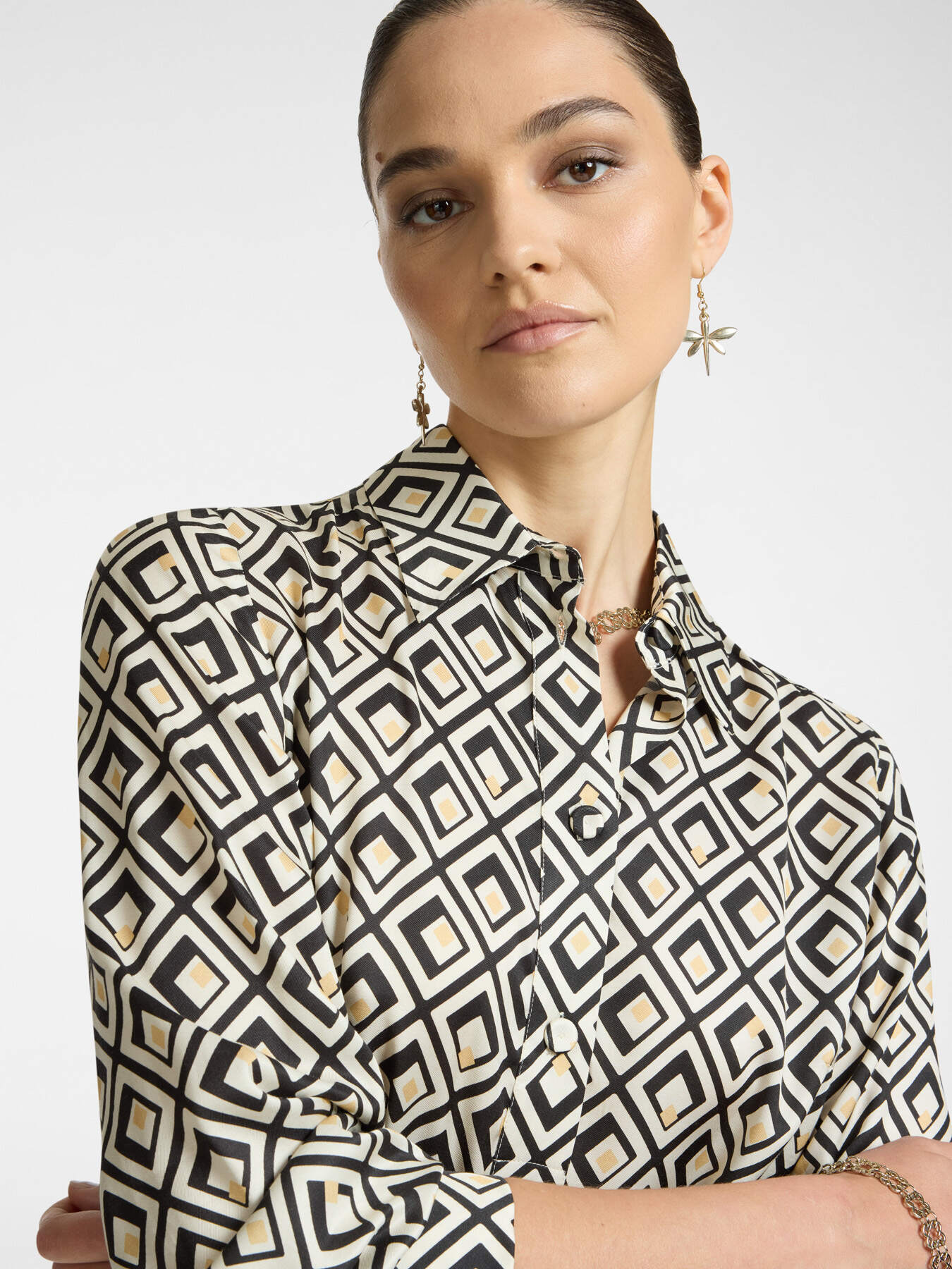 Bedrucktes Kleid image number 3