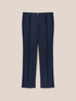 Pantaloni dritti in puro lino image number 4
