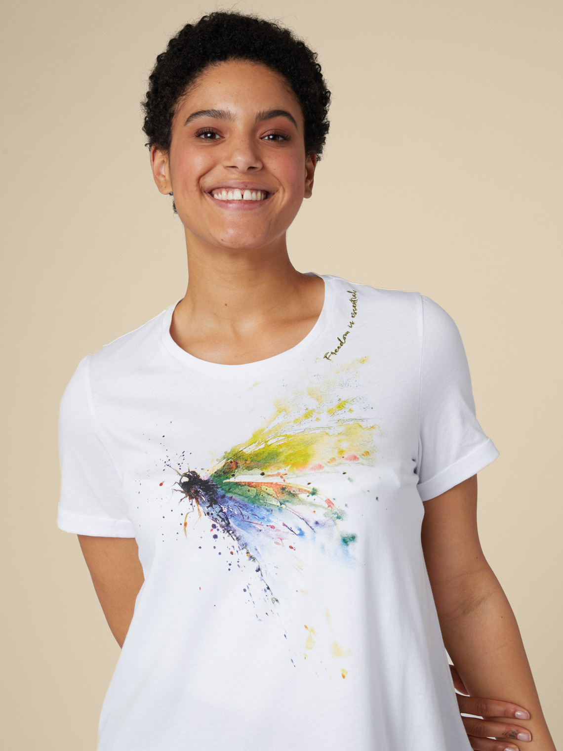 Printed T-shirt - Elena Mirò - NL