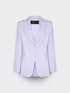 Blazer estructurado en cady image number 4