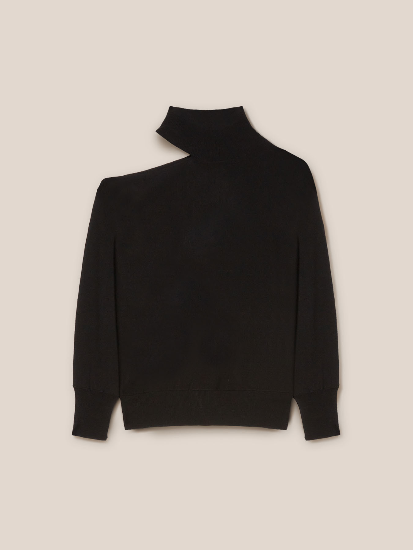Turtleneck sweater with cut-out feature image number 4