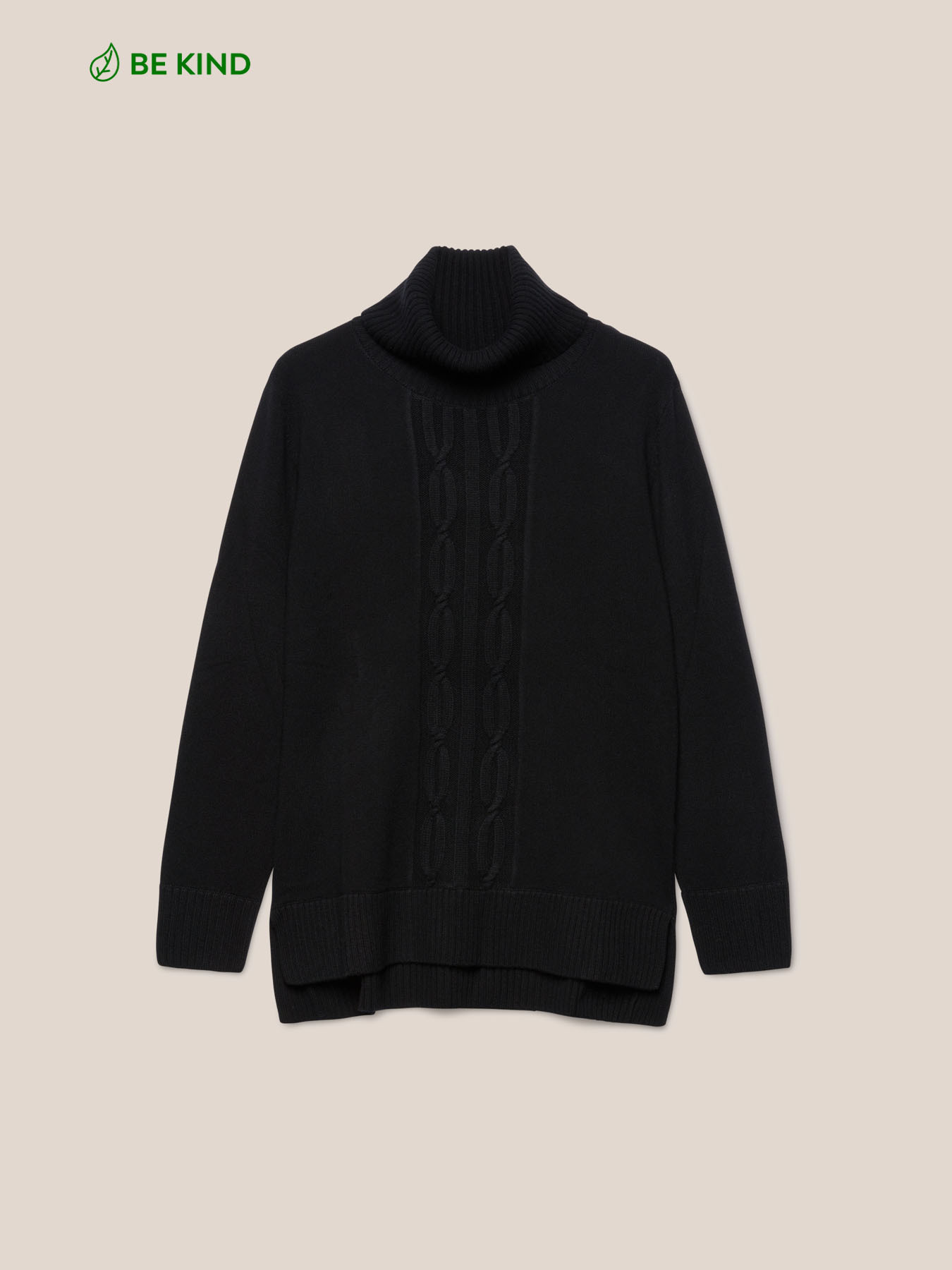 Jersey con ochos por delante de lana sostenible image number 4