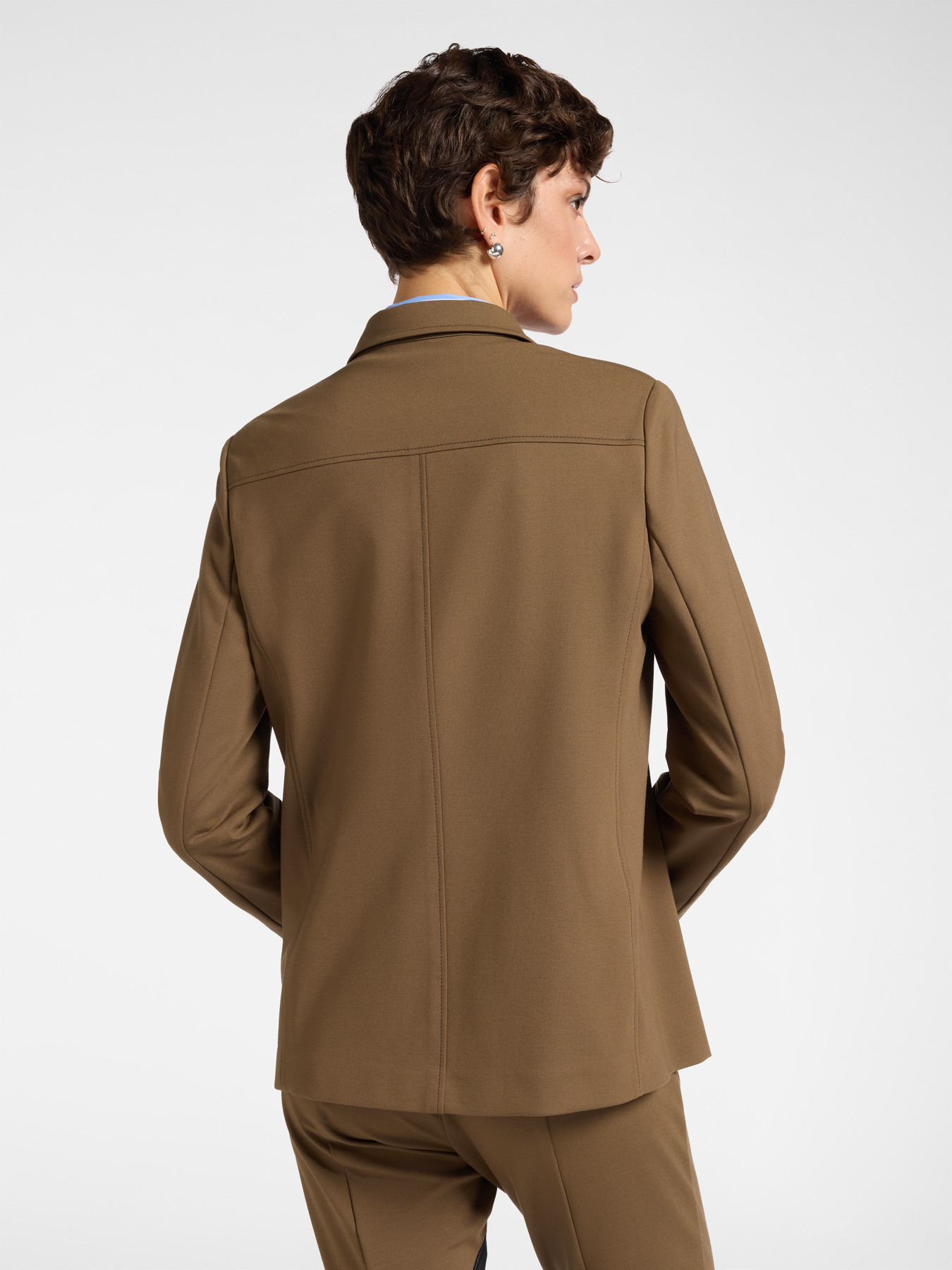 Surchemise en maille milanaise avec broche image number 1