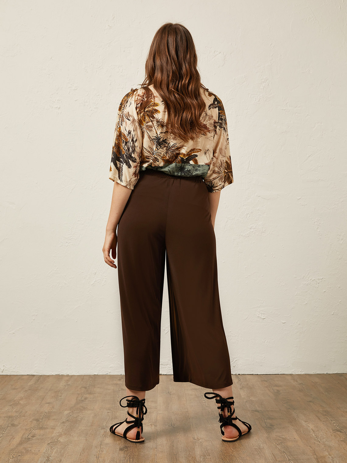 Elenamiro: Cropped-Hose aus Jersey_3