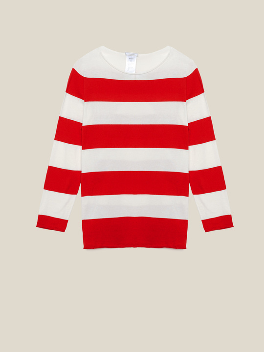 Elenamiro: Maglia a righe Rosso_1