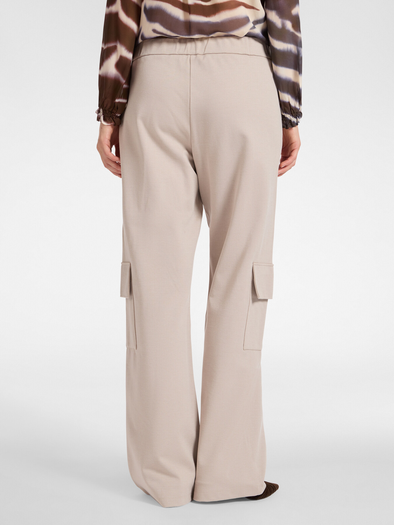 Pantaloni cargo wide leg image number 1