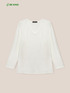 T-shirt in two eco-viscose fabrics image number 4