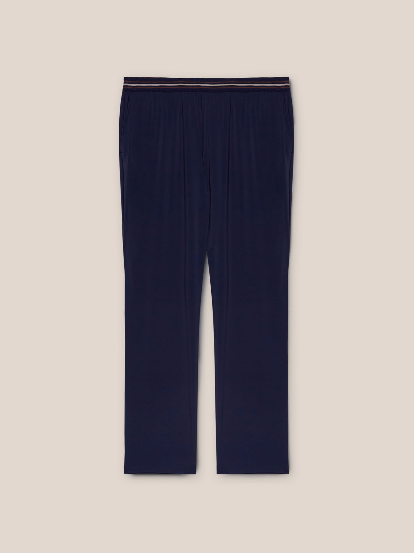 Jerseyhose mit Gummizug, gestreift image number 4