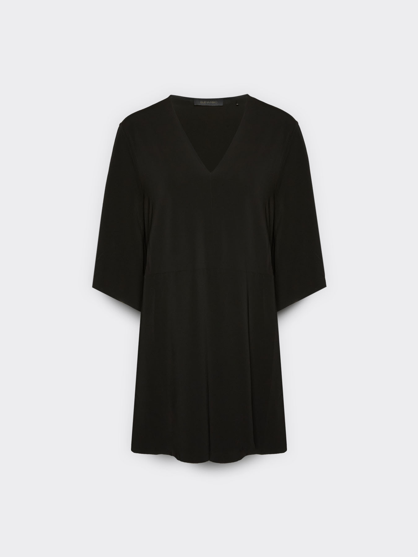 Oversized V-neck T-shirt image number 4