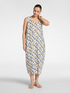 Printed long dress image number 0