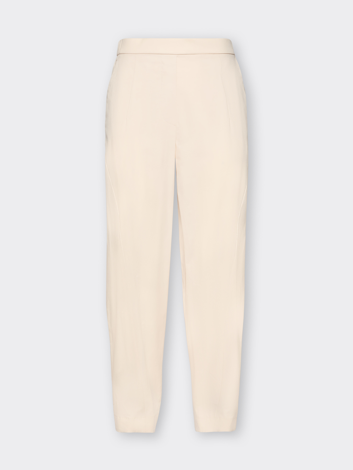 Pantalon ballon en coton stretch image number 4