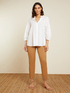 Pantaloni skinny in cotone stretch image number 0