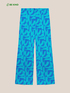 Printed ECOVERO™ viscose trousers image number 4