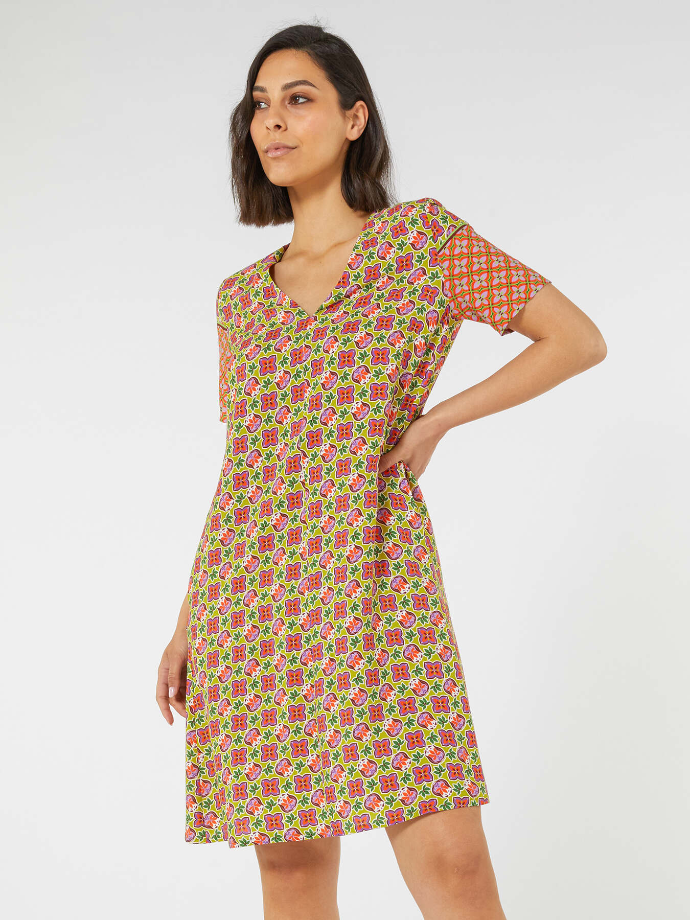 Robe magnolia dans les tons orange image number 3