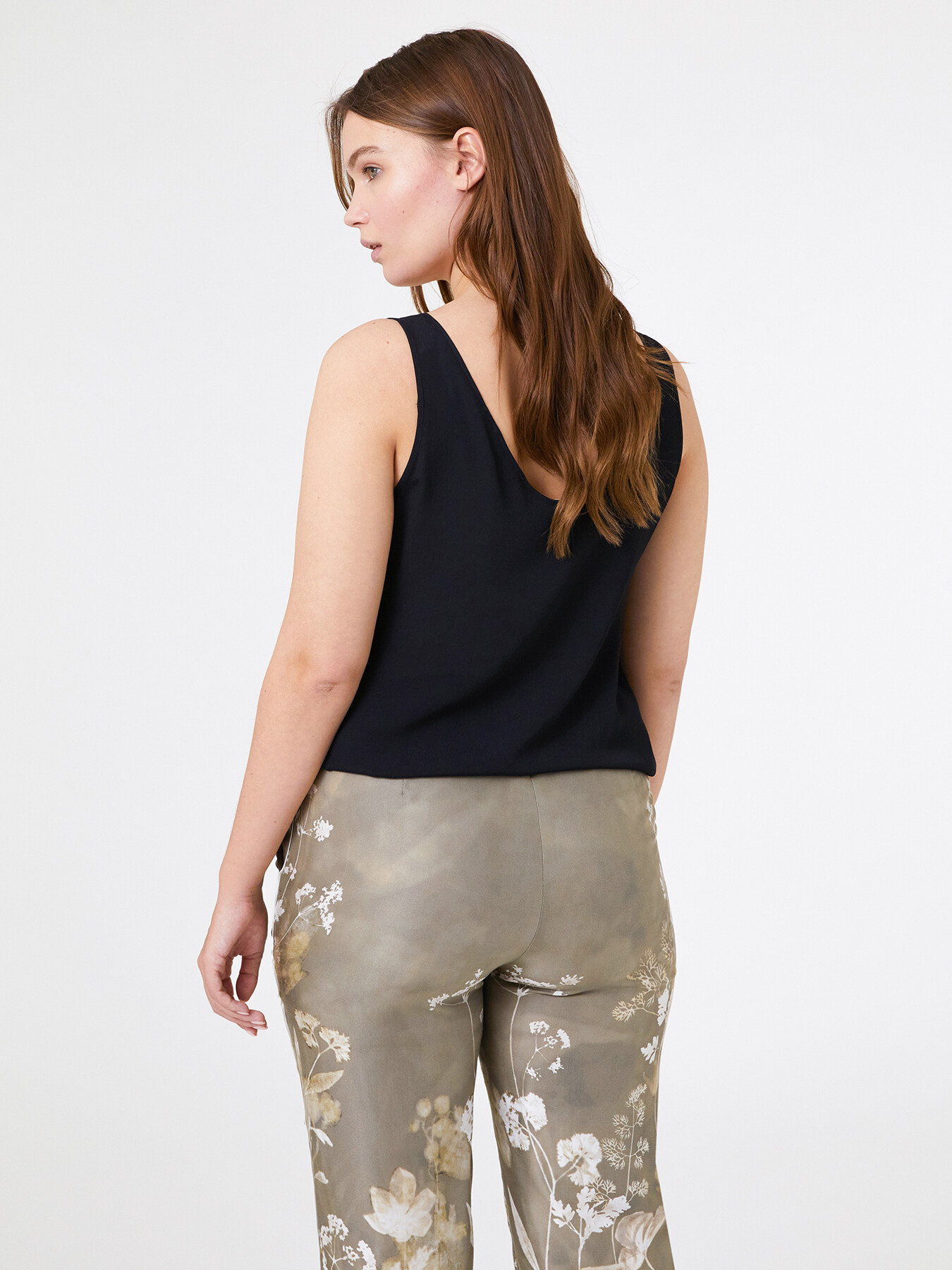 Top in cr&ecirc;pe di viscosa image number 2