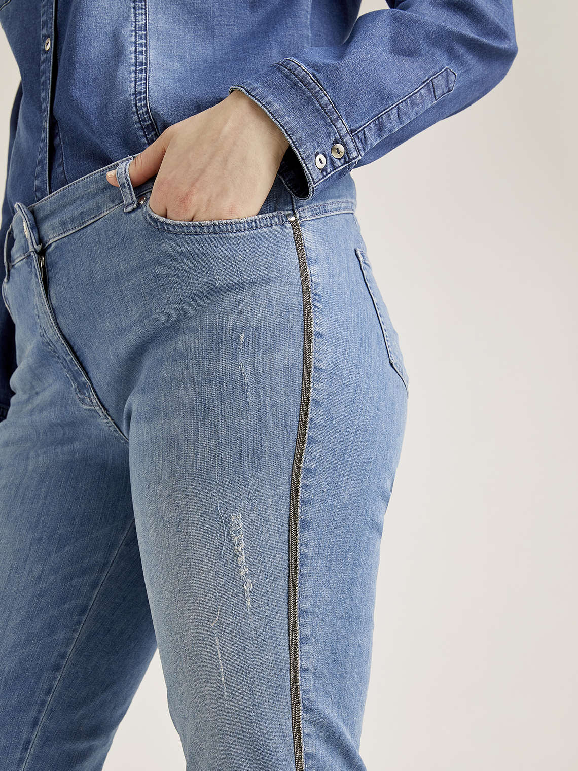Elenamiro: Jeans con perline_5