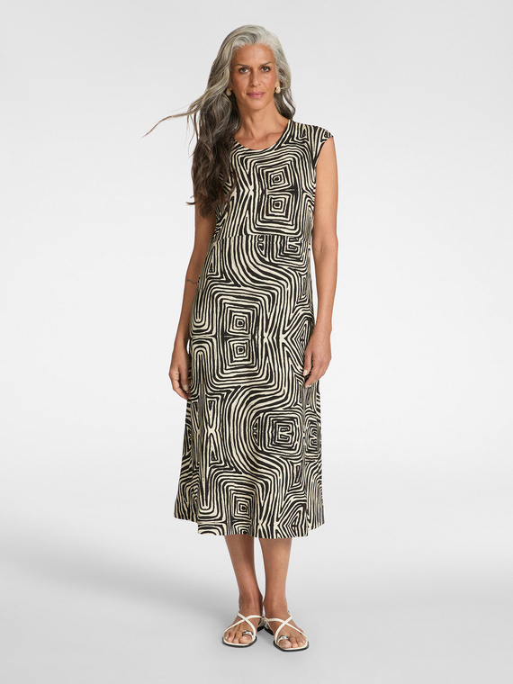 Robe en jersey imprim&eacute;