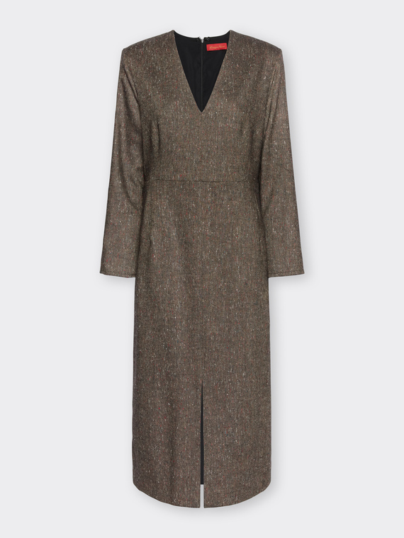 Kleid aus laminierter Wollmischung