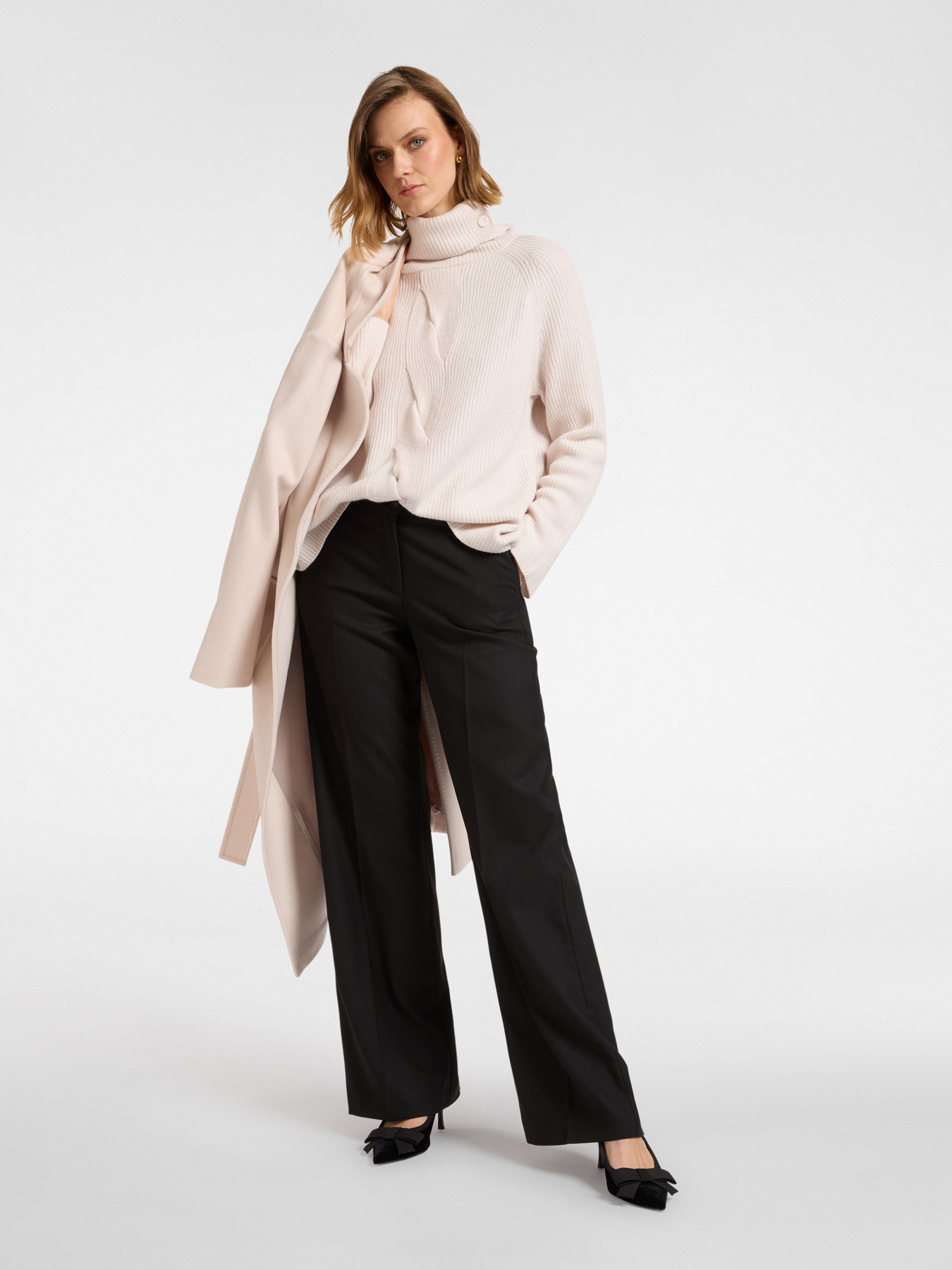 Sweater with braid in front image number 2