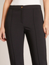 BASIC STOVEPIPE TROUSERS IN STRETCH TECHNICAL FABRIC image number 4