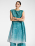 Blusa lunga stampata image number 3