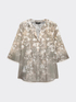 Floral shirt in cotton muslin image number 5