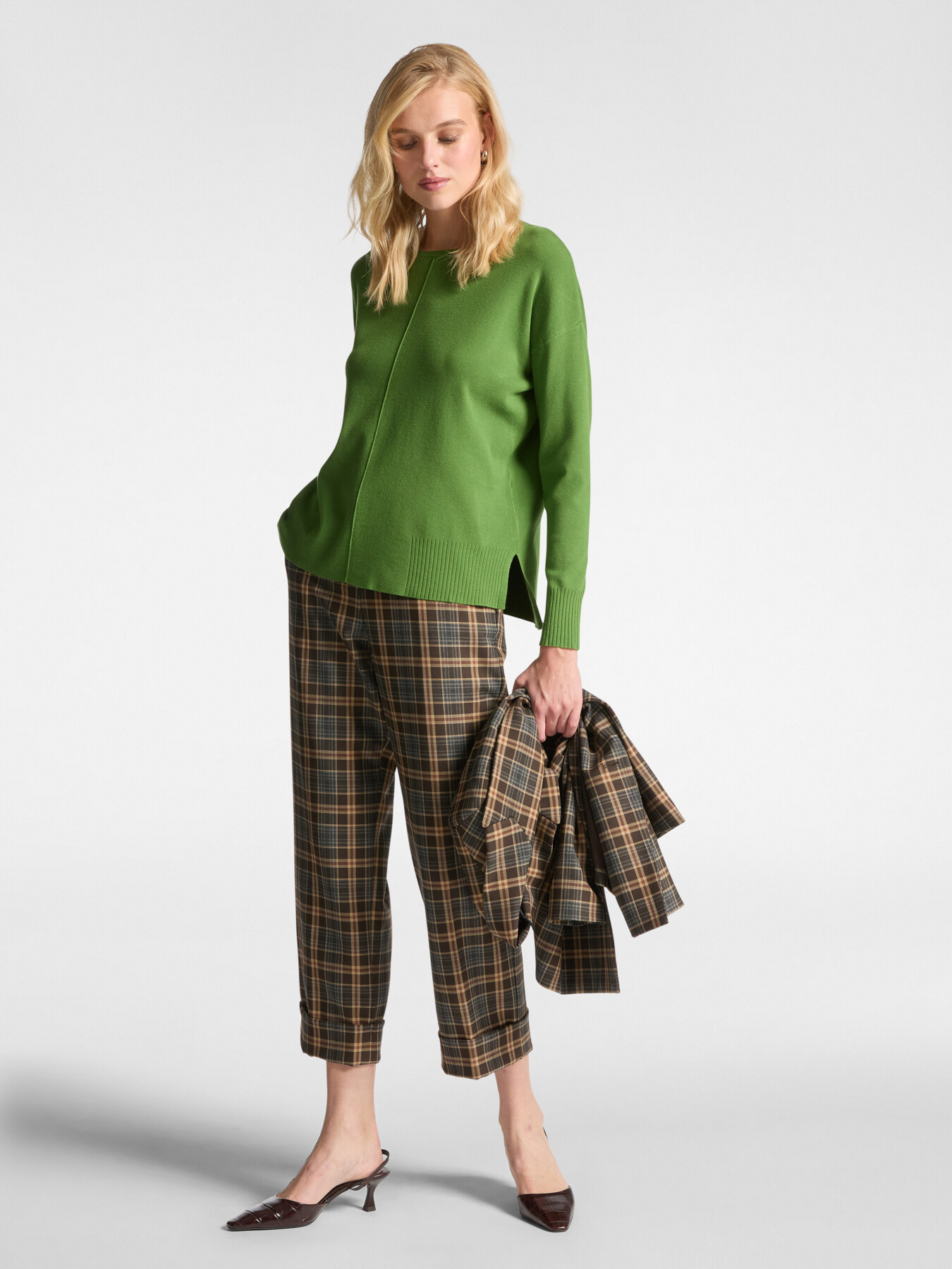 Pullover aus LENZING&trade; ECOVERO&trade;-Viskose mit Bord&uuml;re image number 2