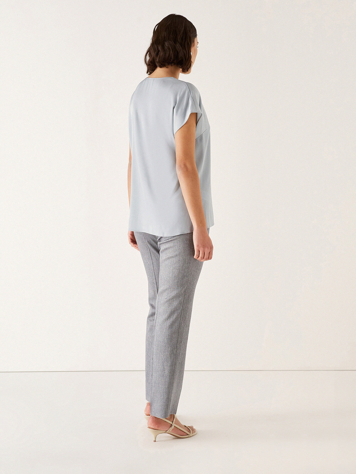 Twill blouse image number 1