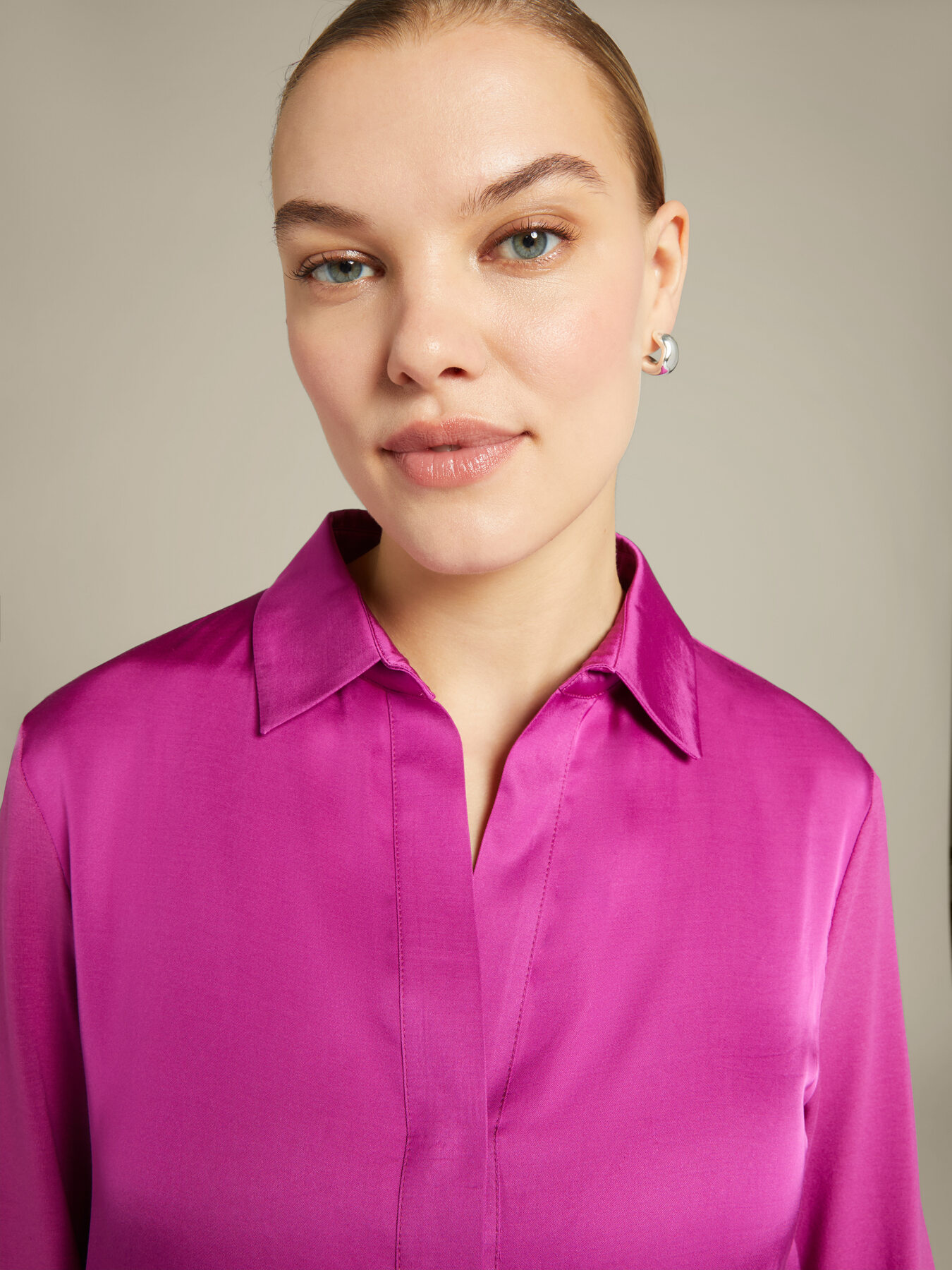 T-shirt em dois tecidos em viscose ECOVERO™ image number 3