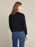 ECOVERO™ viscose crew-neck cardigan with pockets image number 1