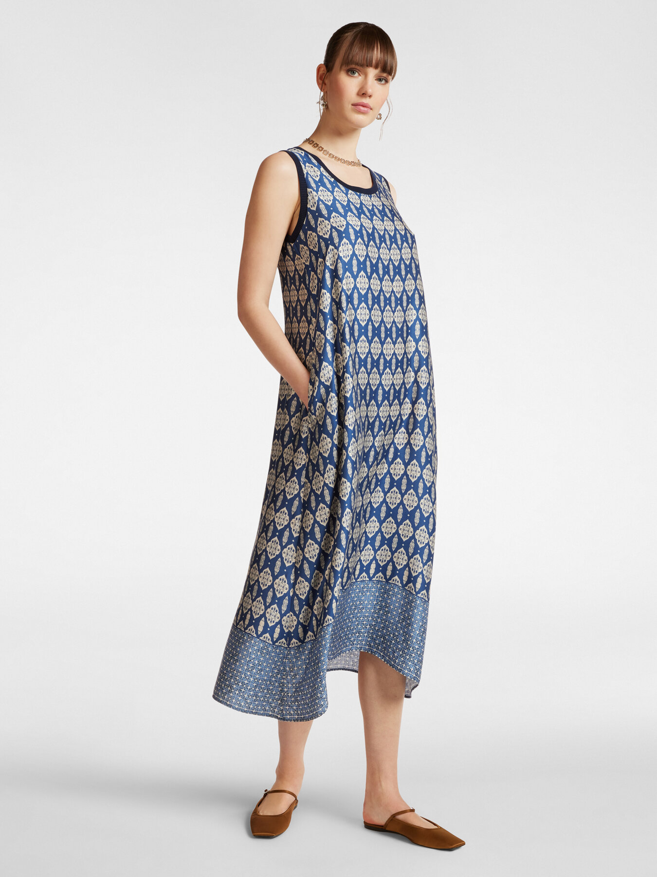 Kleid mit Ethno-Druck image number 0