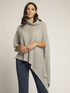 CAPE STOLE WITH HIGH COLLAR image number 2