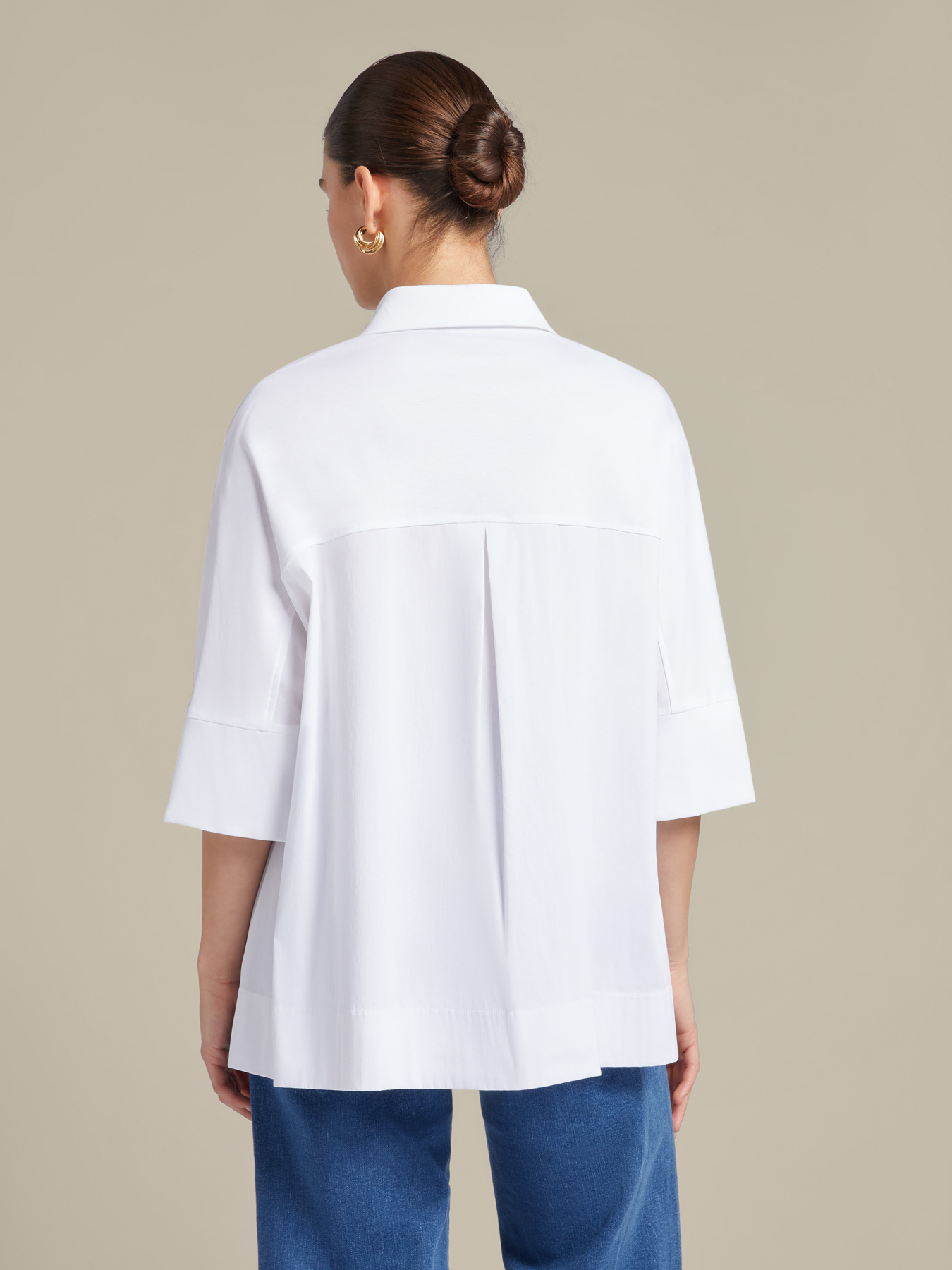 T-Shirt mit Kragen und Kn&ouml;pfen image number 1