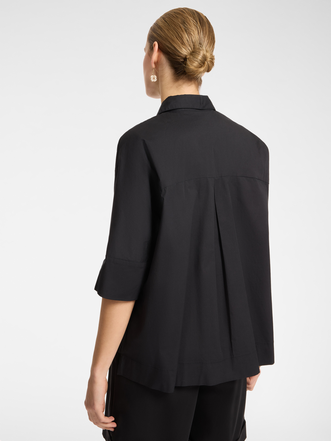 Bestickte Hemdbluse image number 1