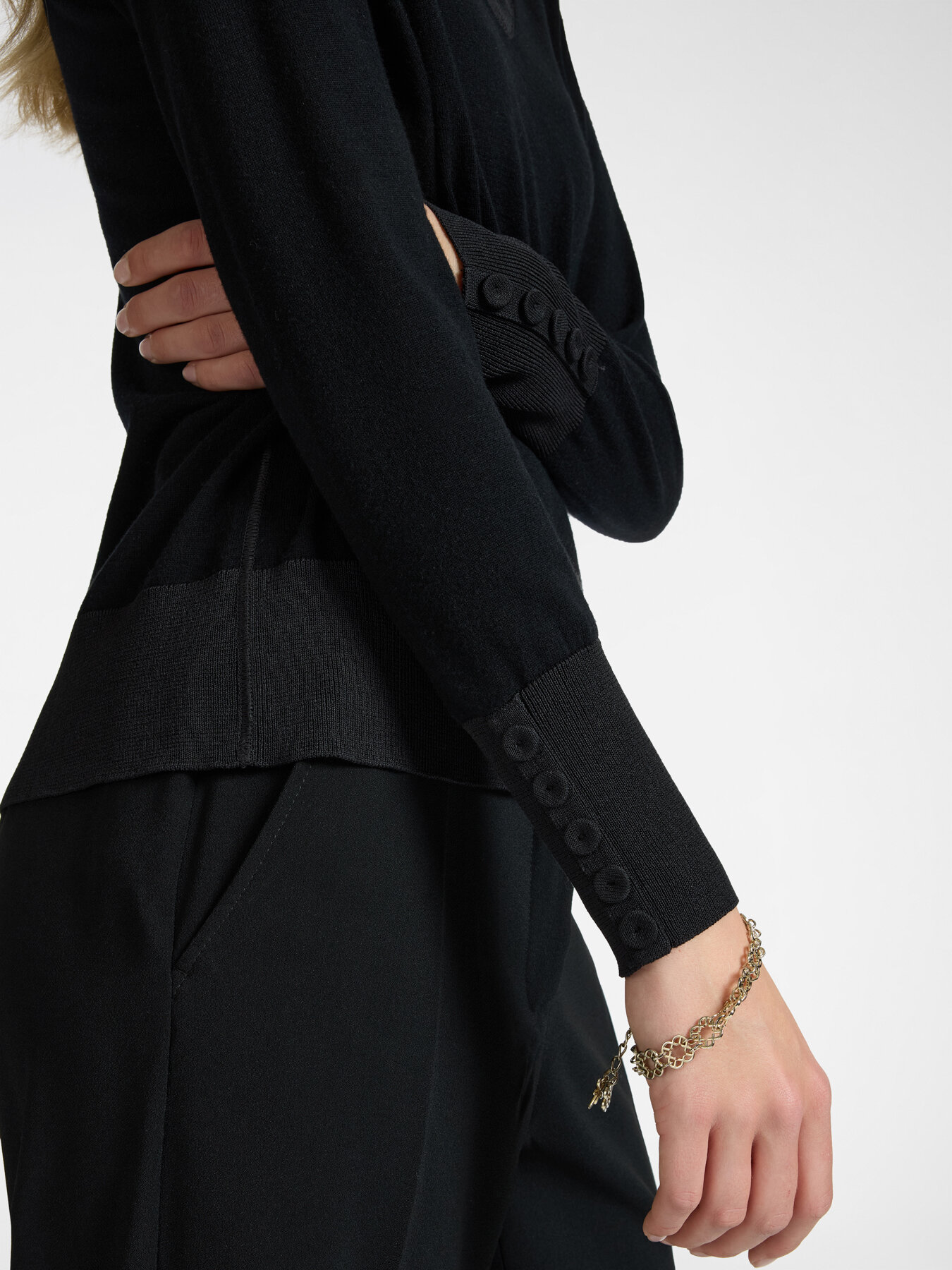 Maglia in lana soft touch image number 3