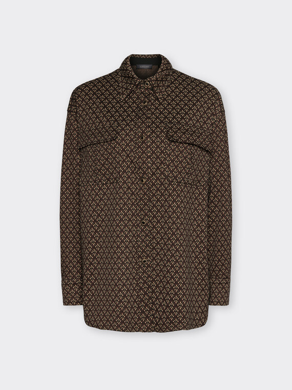 Chemise surchemise en jacquard