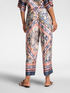 Pantaloni cropped stampati image number 1
