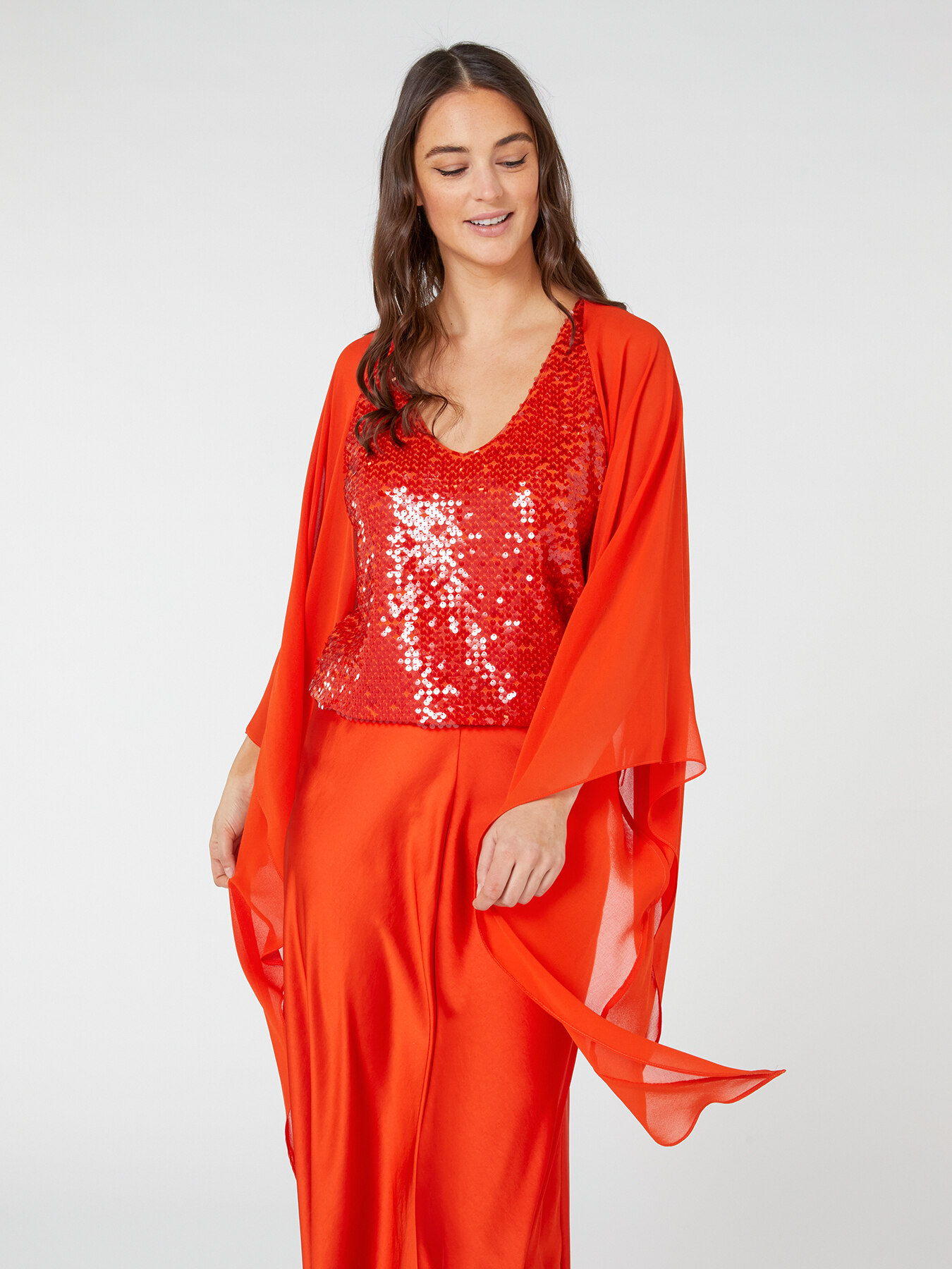 Georgette shrug image number 2