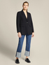 Blazer in tessuto fluido image number 2