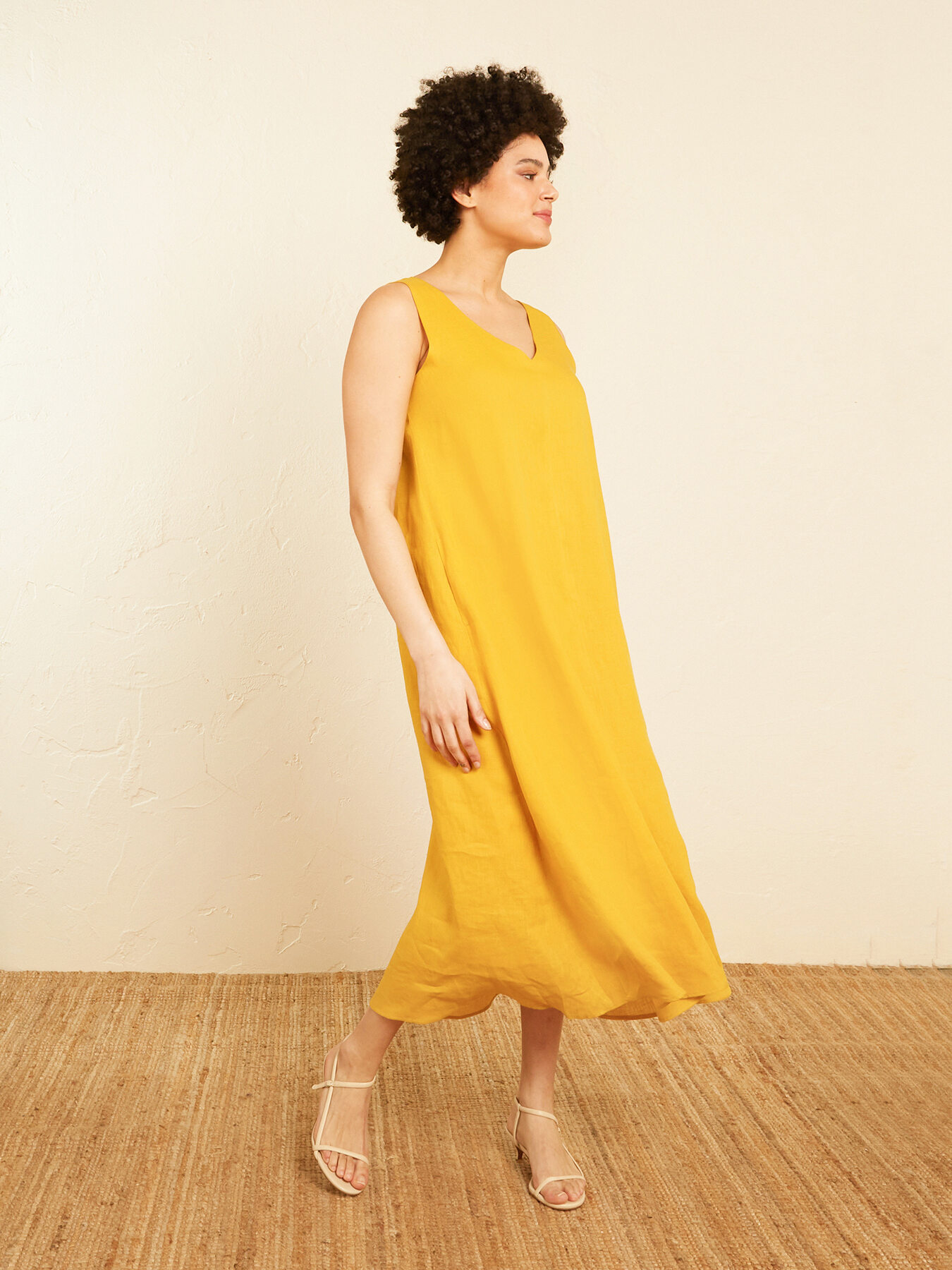 Pure linen dress image number 3