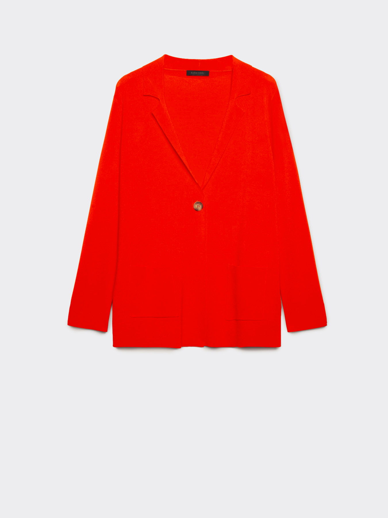 Blazer de viscosa crep&eacute; image number 4