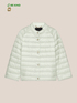 Short quilted recycled nylon down jacket image number 5