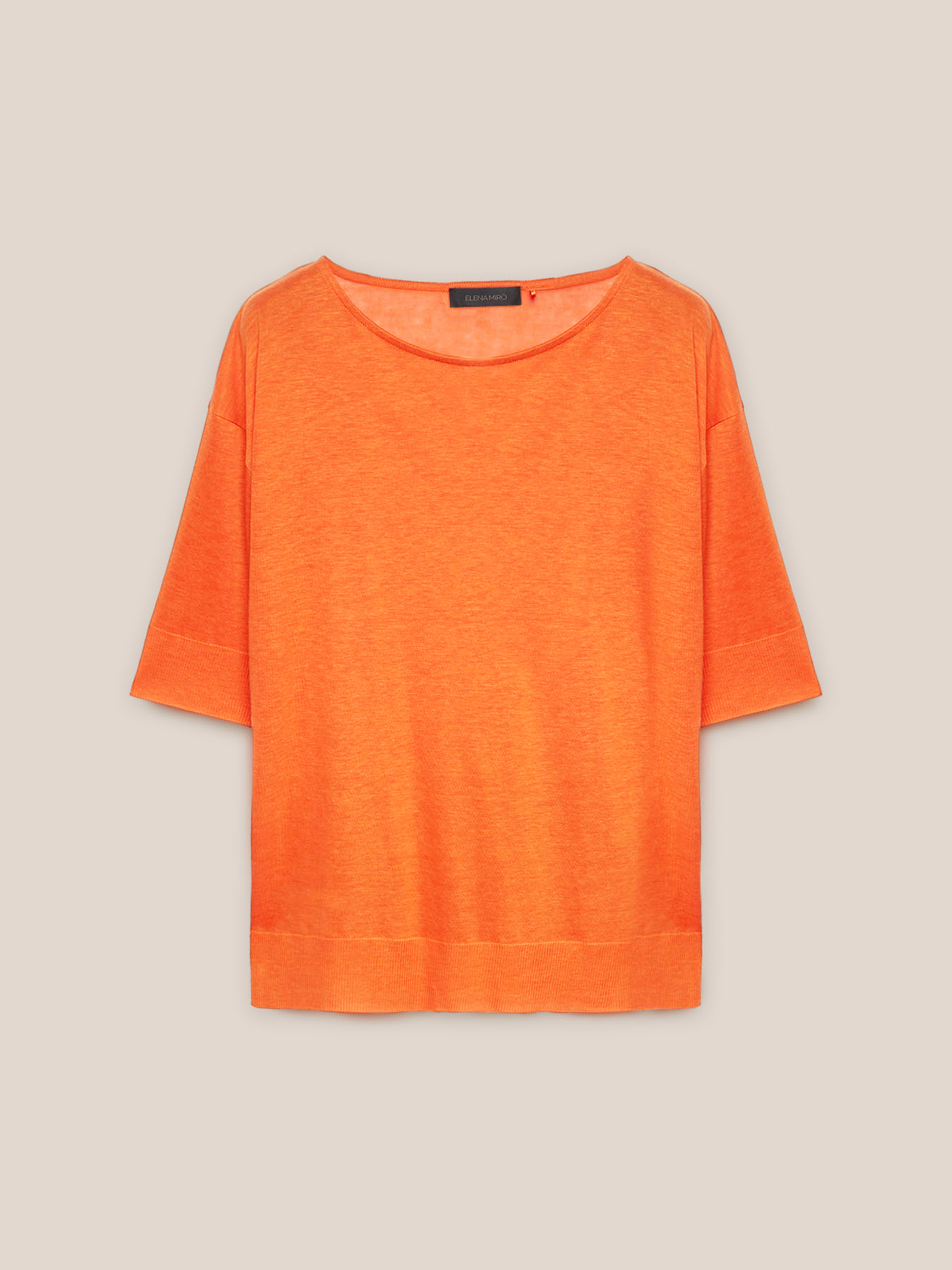 T-shirt con maniche a tre quarti image number 4