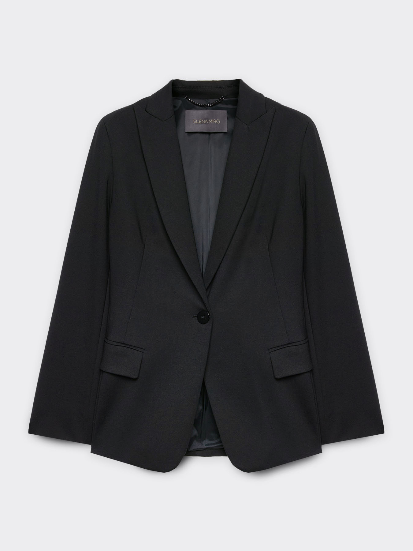 Blazer in Milan stitch image number 4