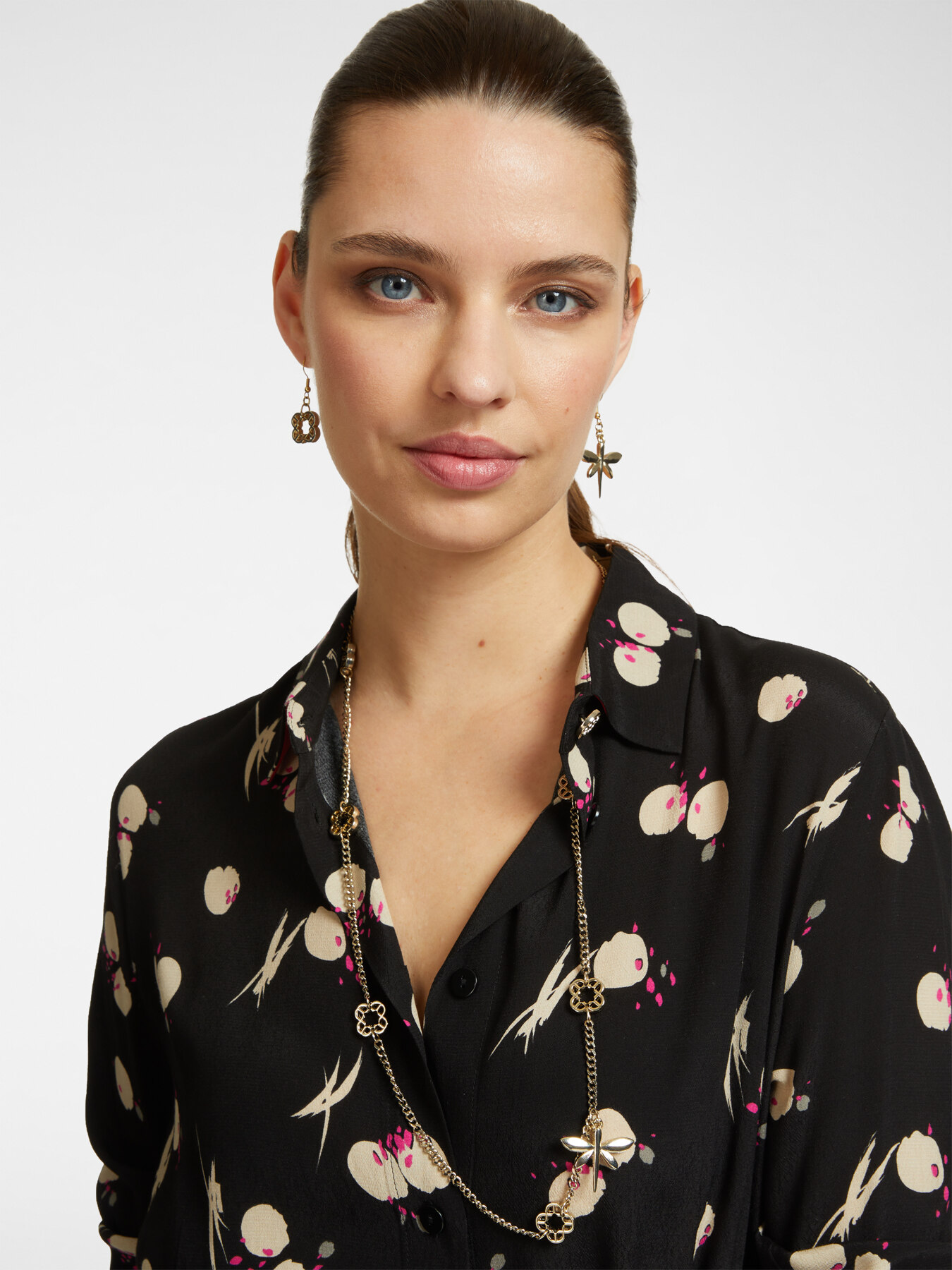 Robe chemisier imprimée image number 3