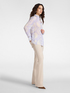 Printed viscose shirt image number 2
